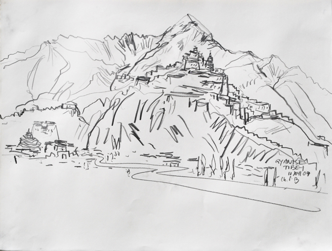 Gyantse Dzong 10-03-07 
