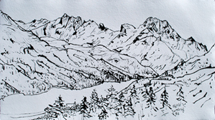 Berglandschaft